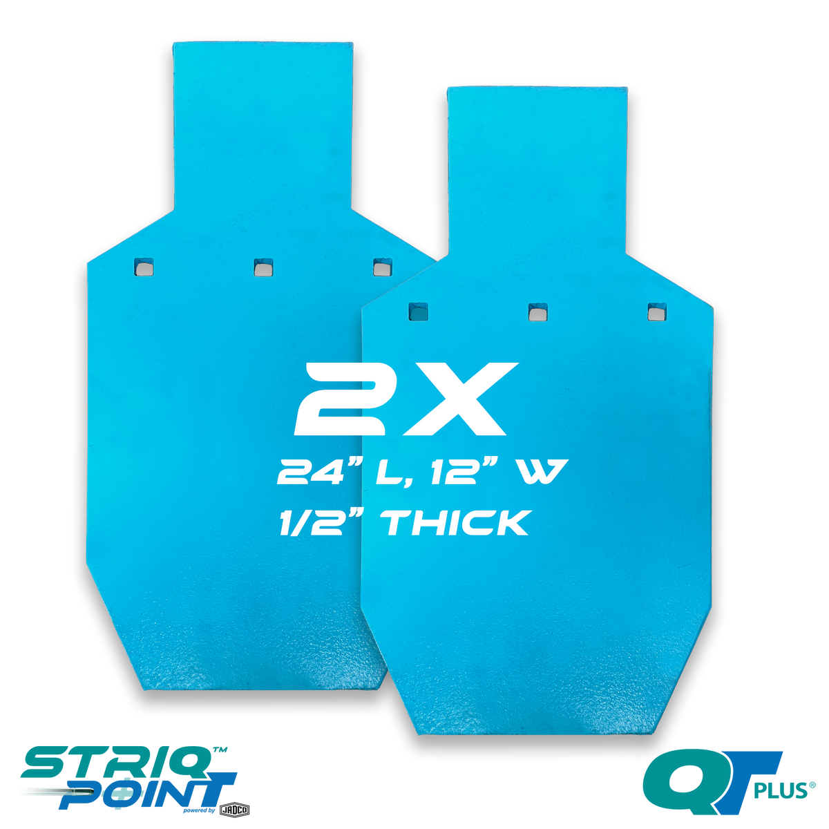 24 Inch Long X 12 Inch Wide Silhouette Targets (2)