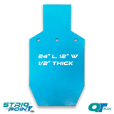 24 Inch Long X 12 Inch Wide Silhouette Target