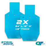 24 Inch Long X 12 Inch Wide Silhouette Targets (2)